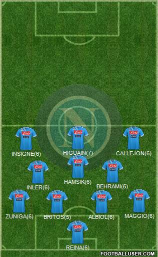 Napoli Formation 2013