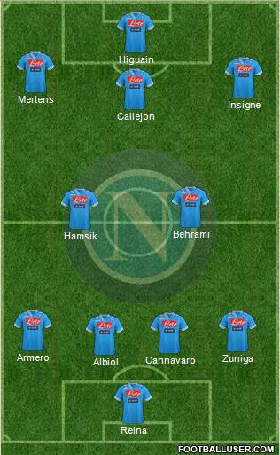 Napoli Formation 2013