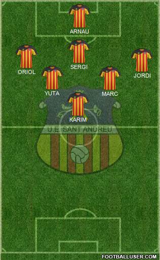 U.E. Sant Andreu Formation 2013