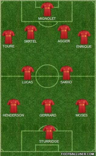 Liverpool Formation 2013