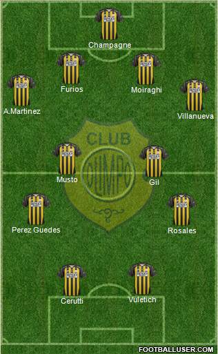 Olimpo de Bahía Blanca Formation 2013