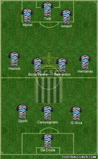 Sporting du Pays de Charleroi football formation