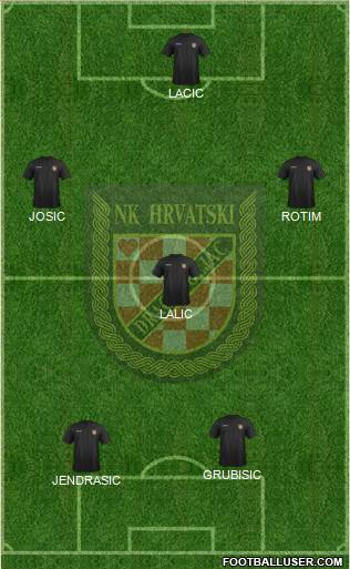 NK Hrvatski Dragovoljac Formation 2013