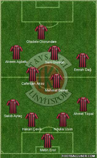 Tavsanli Linyitspor Formation 2013