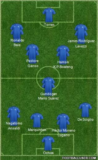 Billericay Town Formation 2013