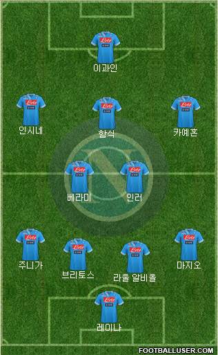 Napoli Formation 2013