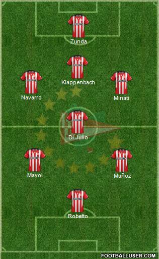 Estudiantes de La Plata Formation 2013