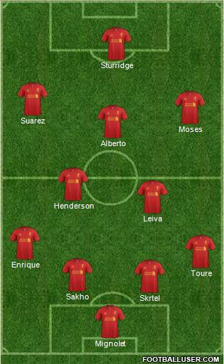 Liverpool Formation 2013