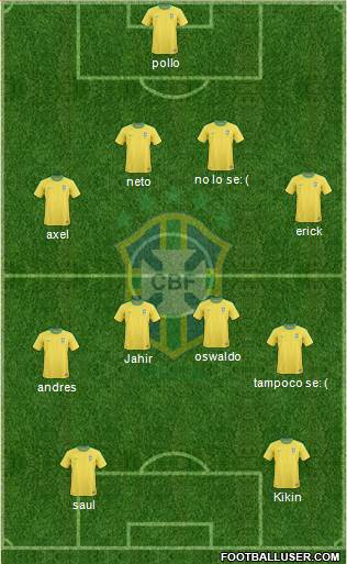 Brazil Formation 2013