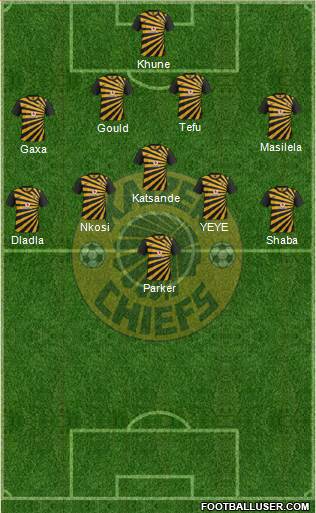 Kaizer Chiefs Formation 2013