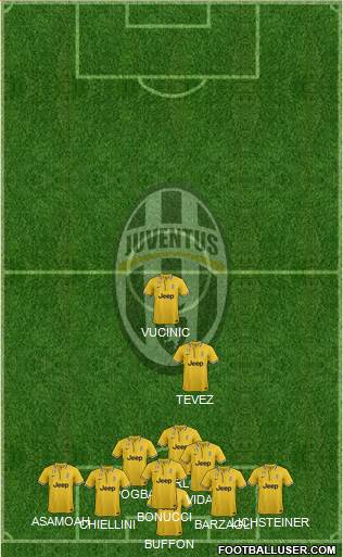 Juventus Formation 2013