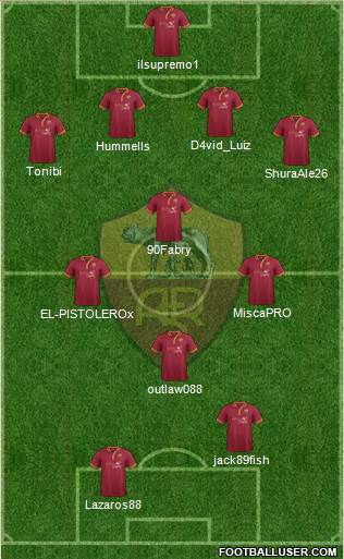 AS Roma Formation 2013