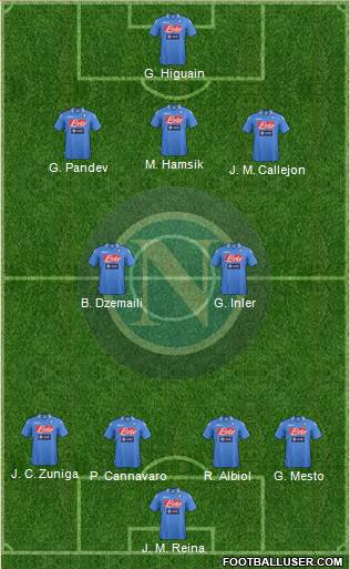 Napoli Formation 2013