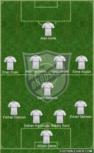 Orduspor Formation 2013