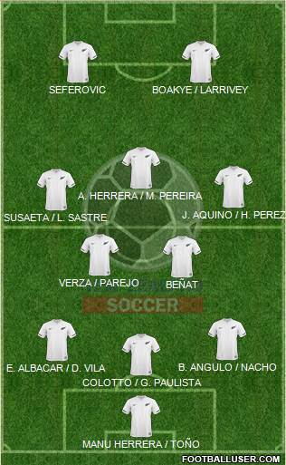 New Zealand Formation 2013