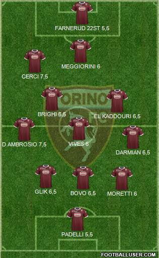 Torino Formation 2013