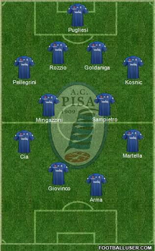 Pisa Formation 2013