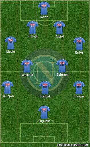 Napoli Formation 2013