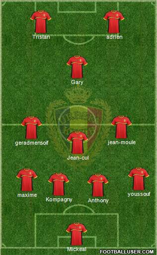 Belgium Formation 2013
