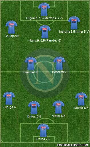 Napoli Formation 2013
