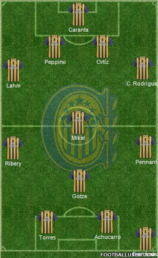 Rosario Central Formation 2013