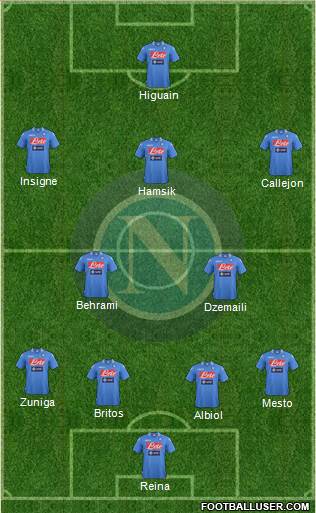 Napoli Formation 2013