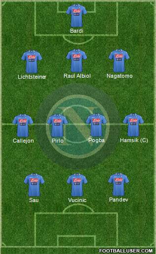 Napoli Formation 2013