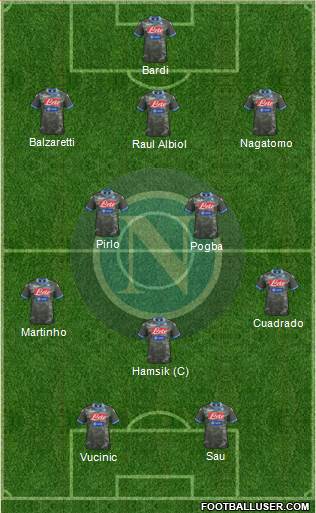Napoli Formation 2013