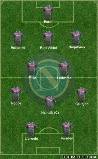 Napoli Formation 2013