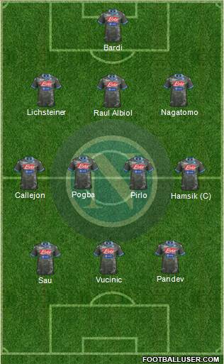 Napoli Formation 2013