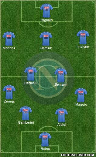 Napoli Formation 2013
