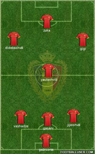 Belgium Formation 2013