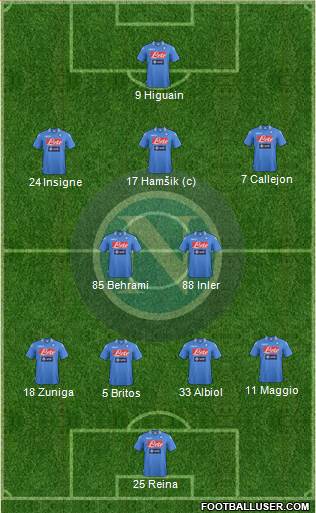 Napoli Formation 2013