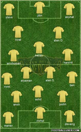 New Delhi Heroes Formation 2013
