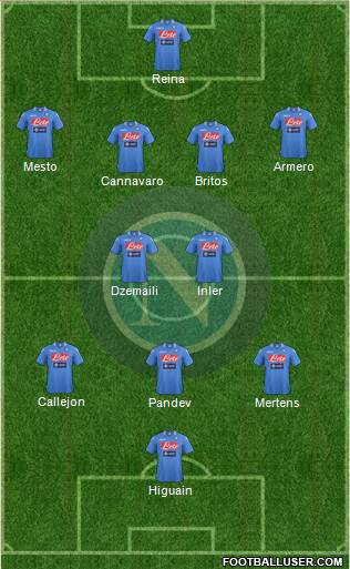 Napoli Formation 2013
