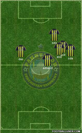 Pakhtakor Toshkent Formation 2013