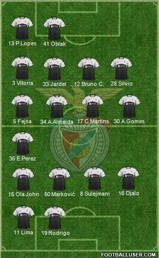 Sport Lisboa e Benfica - SAD Formation 2013