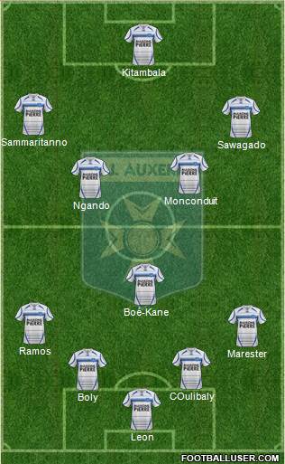 A.J. Auxerre Formation 2013