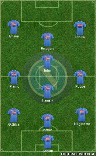 Napoli Formation 2013