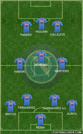 Napoli Formation 2013