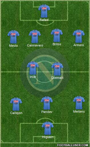 Napoli Formation 2013