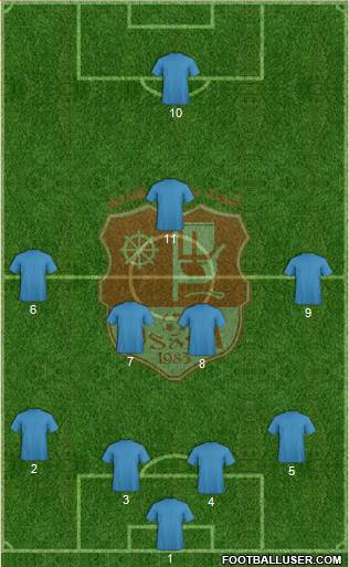 Union Sportive Madinet Annaba Formation 2013