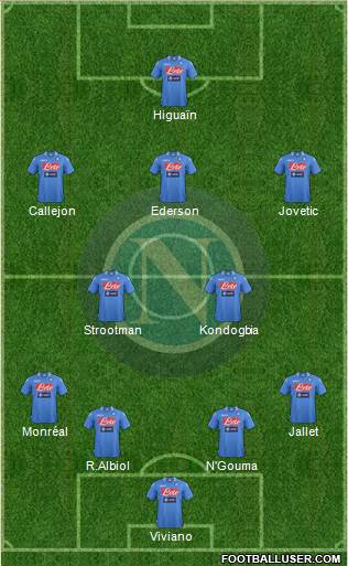 Napoli Formation 2013