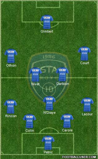 Esperance Sportive Troyes Aube Champagne Formation 2013