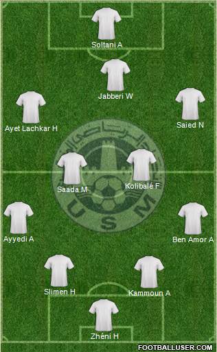 Union Sportive Monastirienne Formation 2013