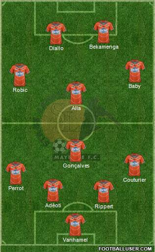 Stade Lavallois Mayenne FC Formation 2013