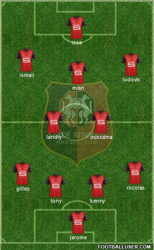Stade Rennais Football Club Formation 2013