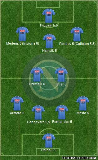 Napoli Formation 2013