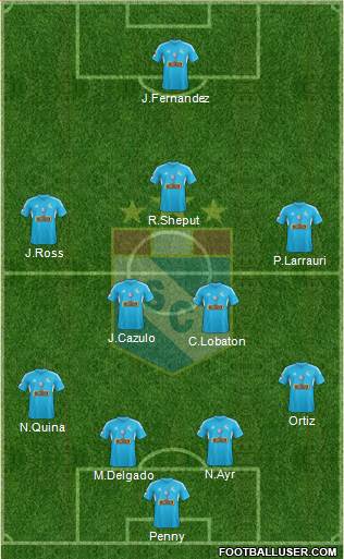 C Sporting Cristal S.A. Formation 2013