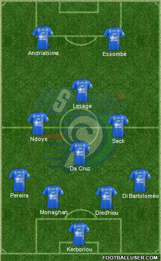 Union Sportive Créteil-Lusitanos Football Formation 2013